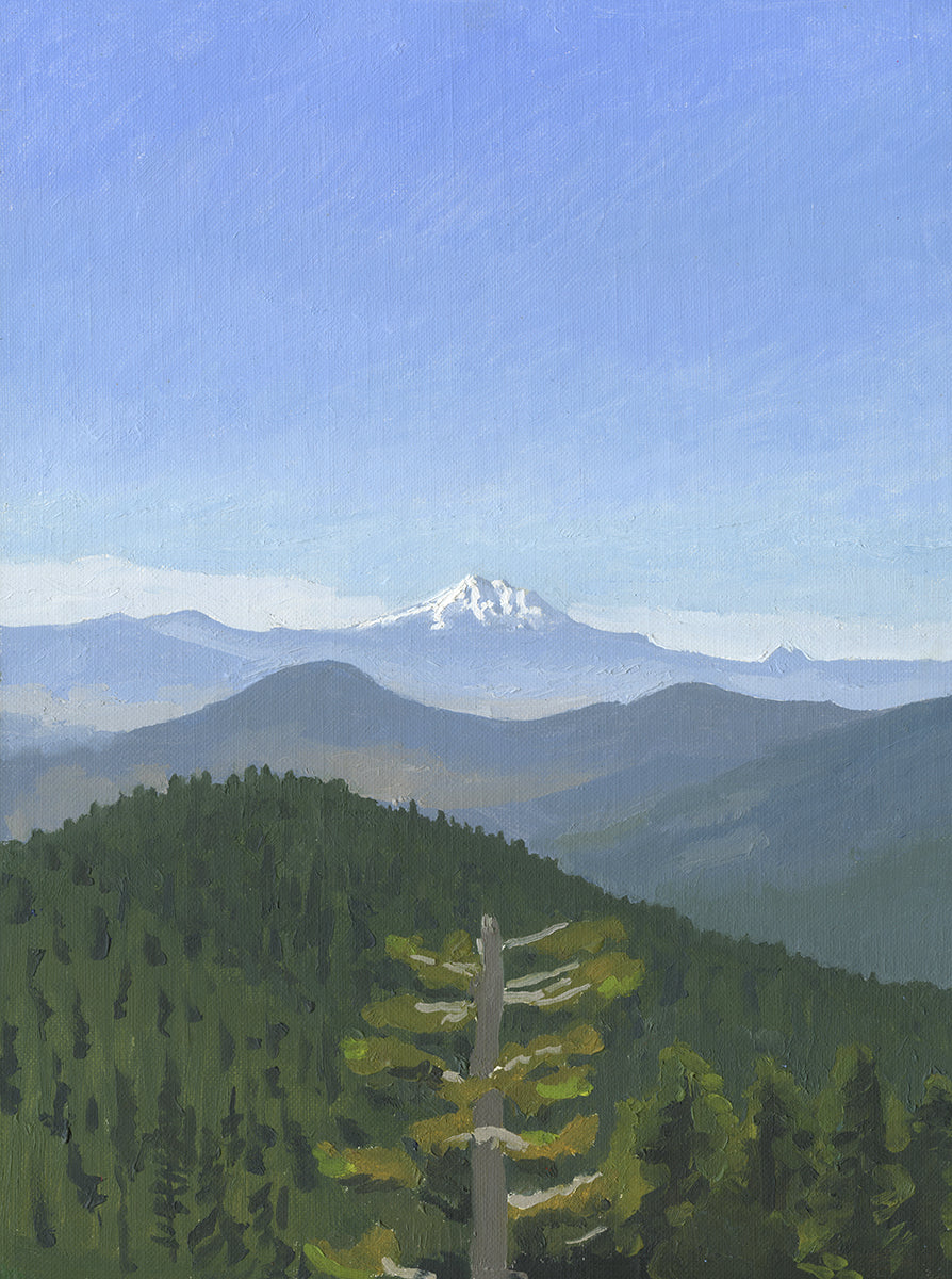 Mt. Shasta from Mt. Ashland