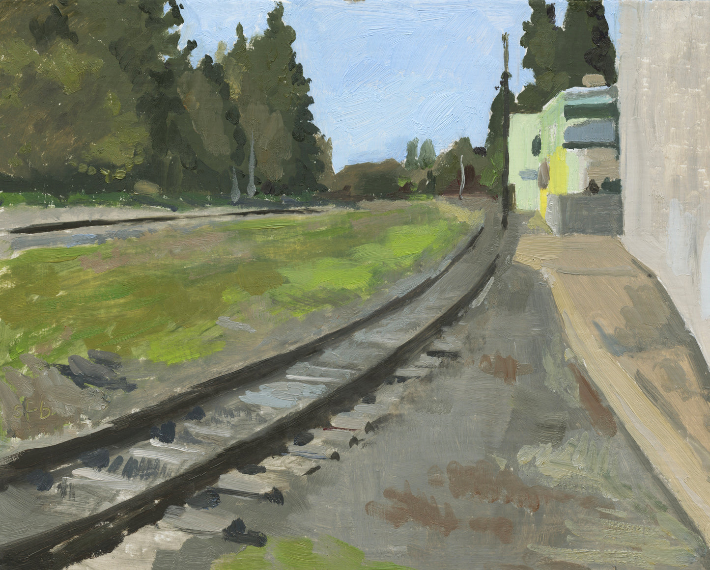 Railroad Tracks in Phoenix