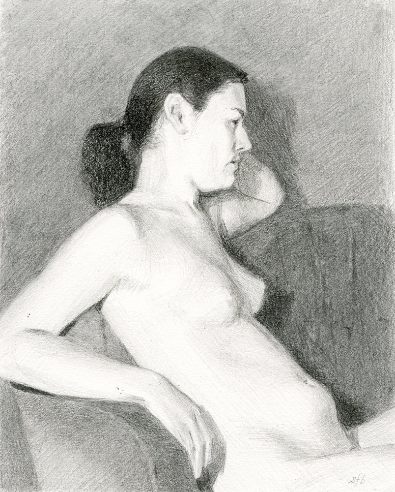 Beth - Graphite Drawing