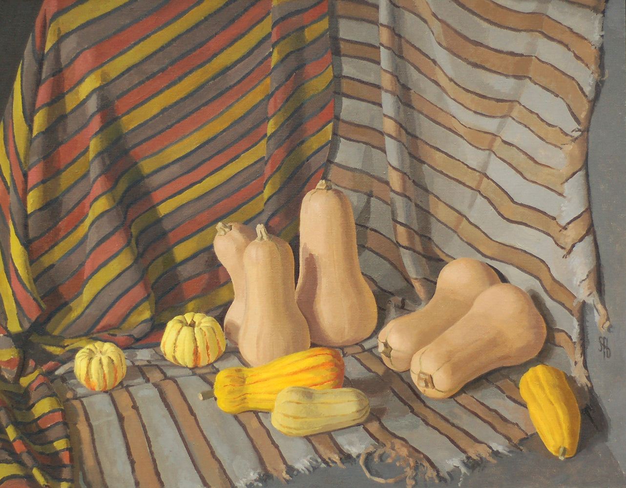 Healthy Food with Stripes