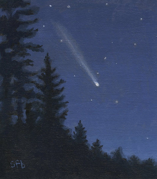 Tsuchinshan Comet from Mt. Ashland