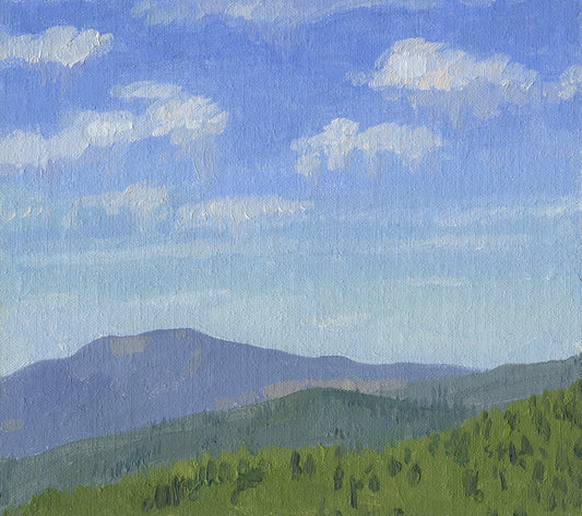 Wagner Butte in the Evening - Siskiyou Crest