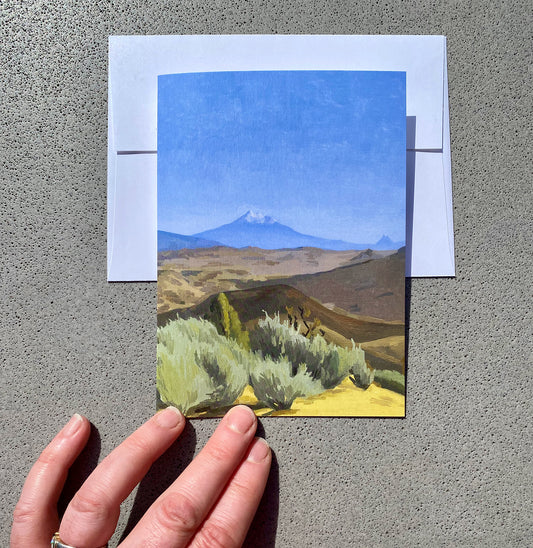 Note Card - Mount Shasta