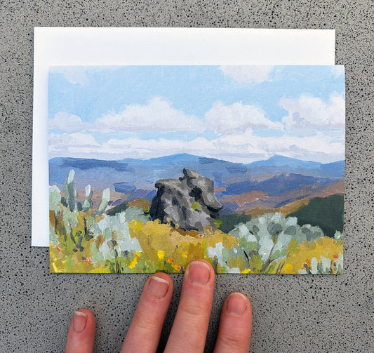 Note Card - Along the PCT