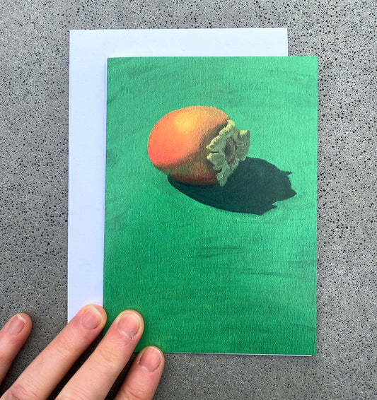Note Card - Persimmon