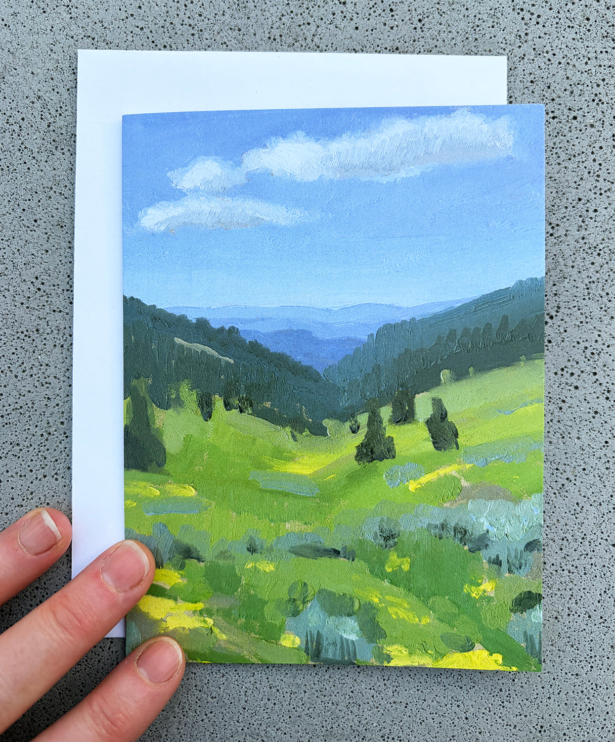 Note Card - Siskiyou Sketch